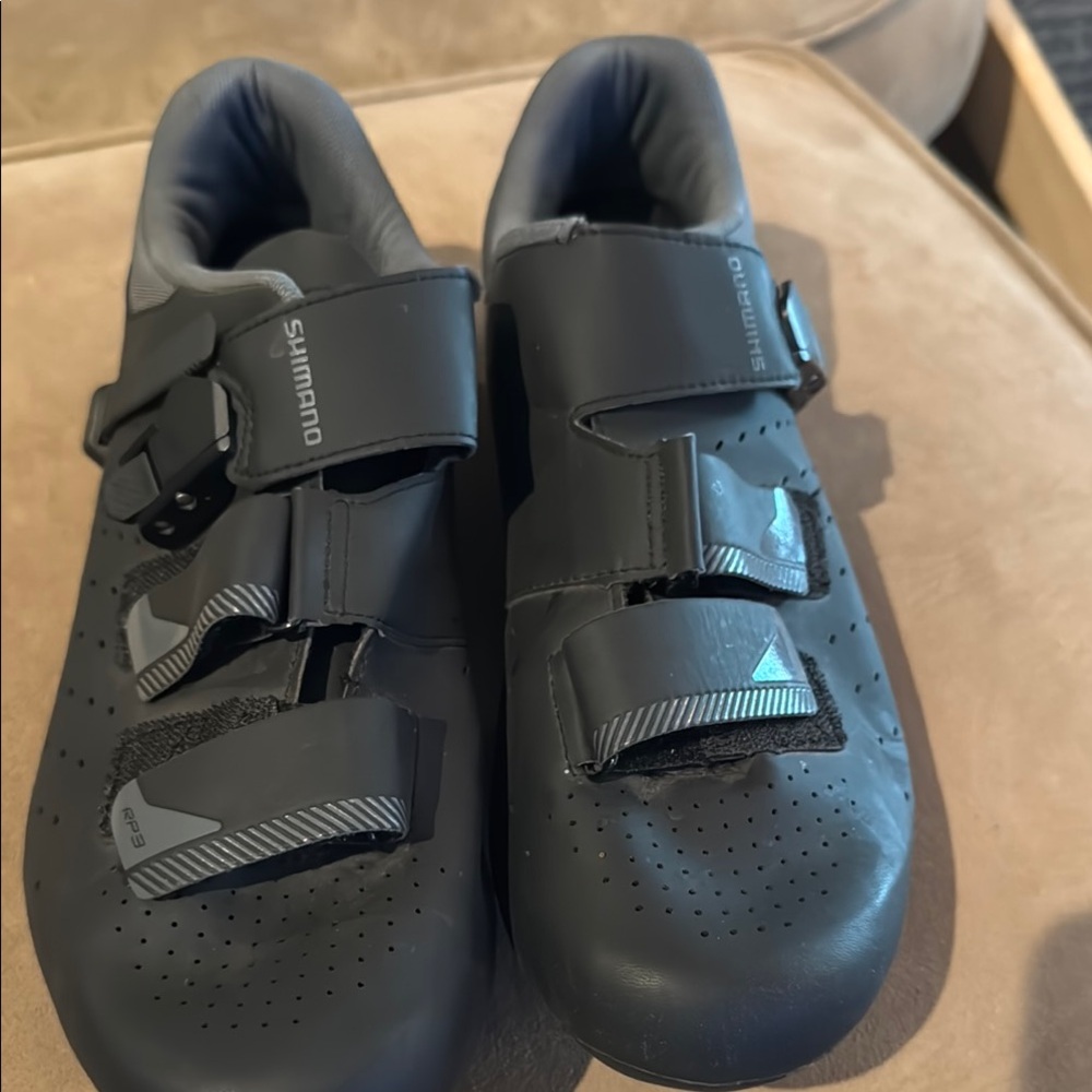 Shimano Black Cycling Shoes with Straps
